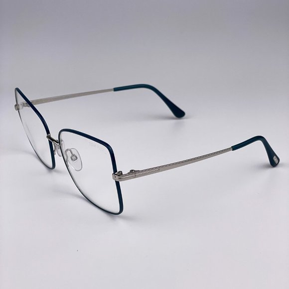 TOM FORD FT5613-B 098 Eyeglasses Dark Green Butterfly Women - Picture 5 of 8